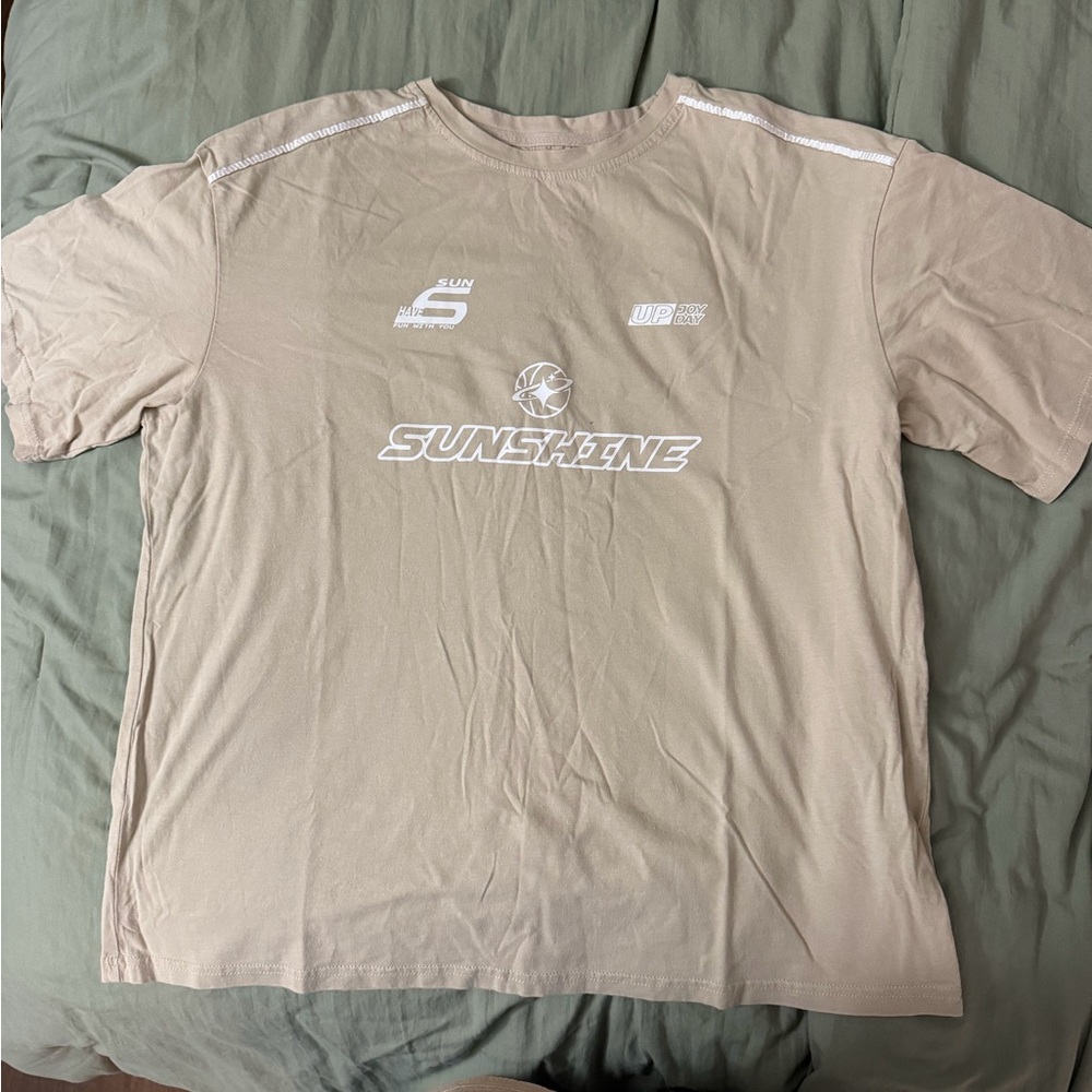 Tan Men's T-Shirt